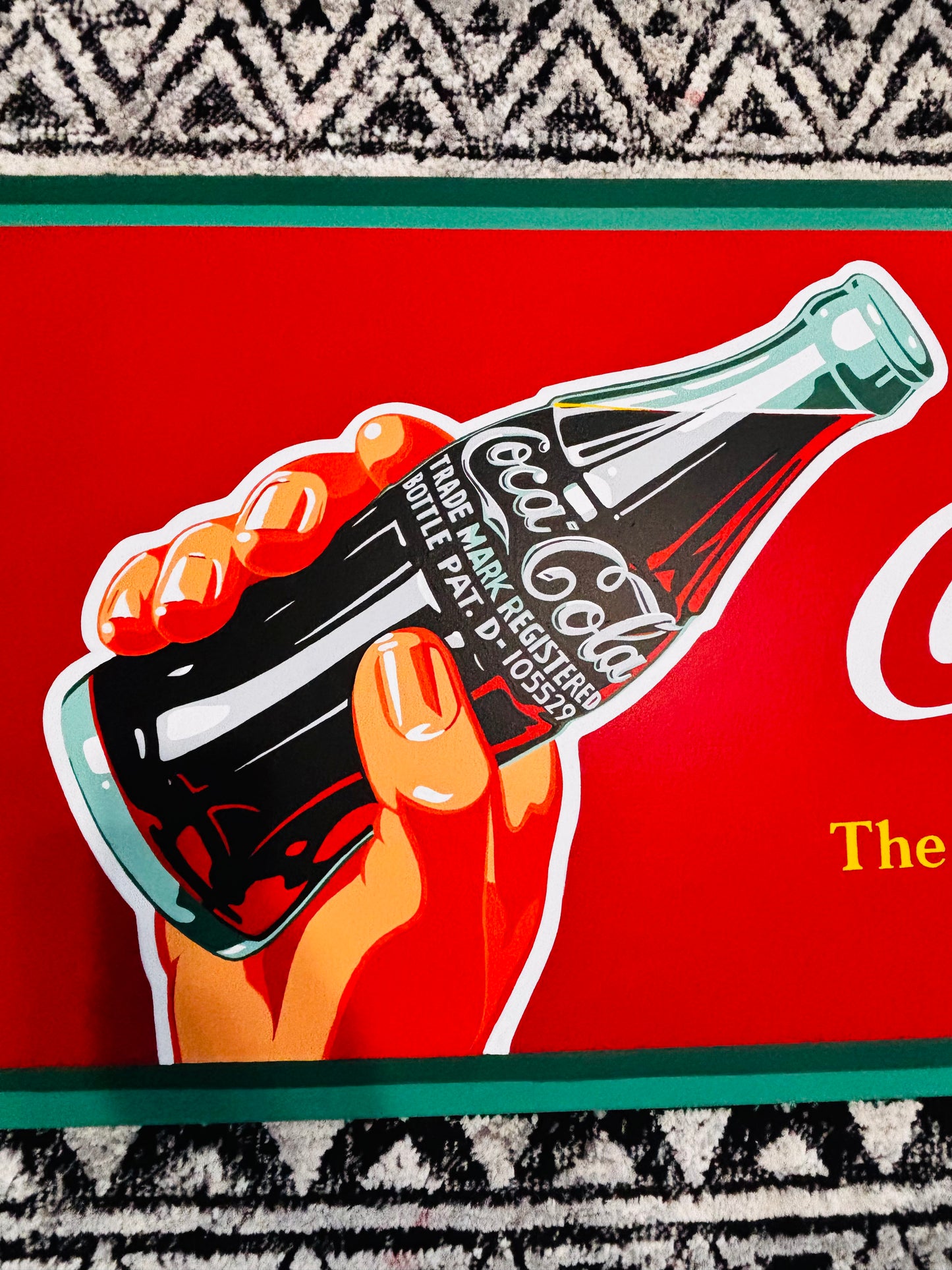 Coca-Cola Hand-Painted Wall Mural (DESIGN 8-C)