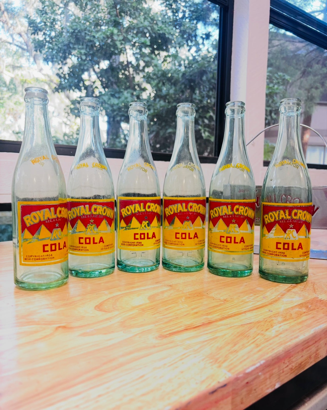 Vintage Royal Crown Cola Bottle Carrier (Restored)