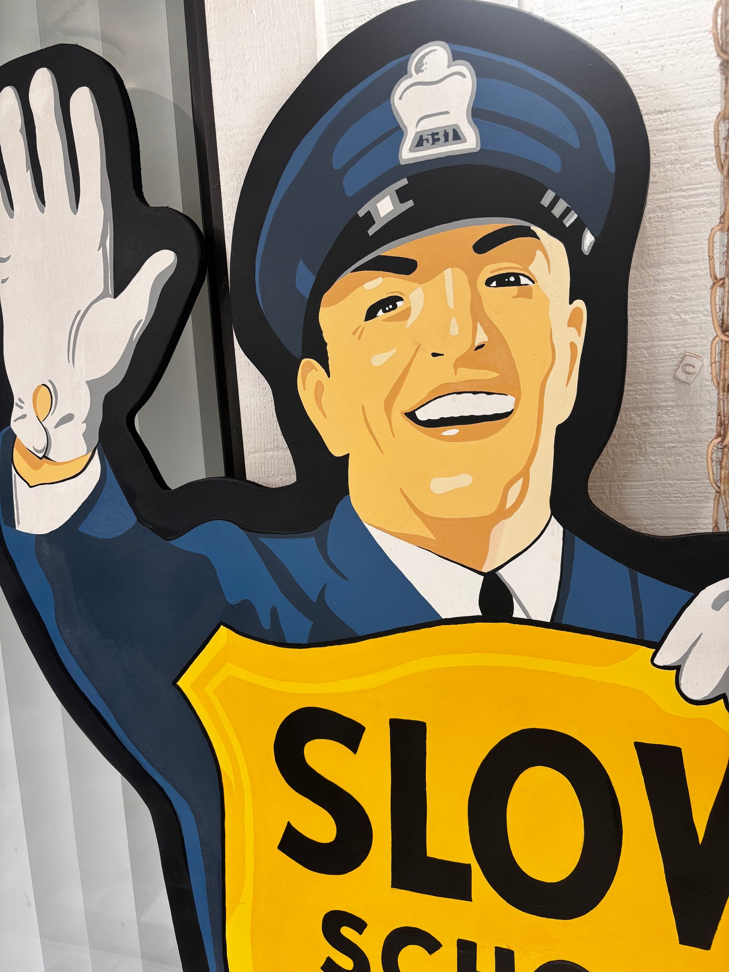 Policeman Cutout (5ft) Sign