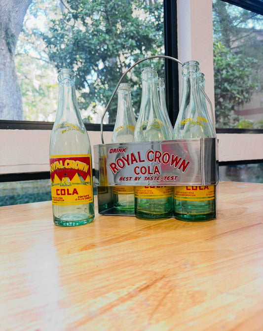 Vintage Royal Crown Cola Bottle Carrier (Restored)
